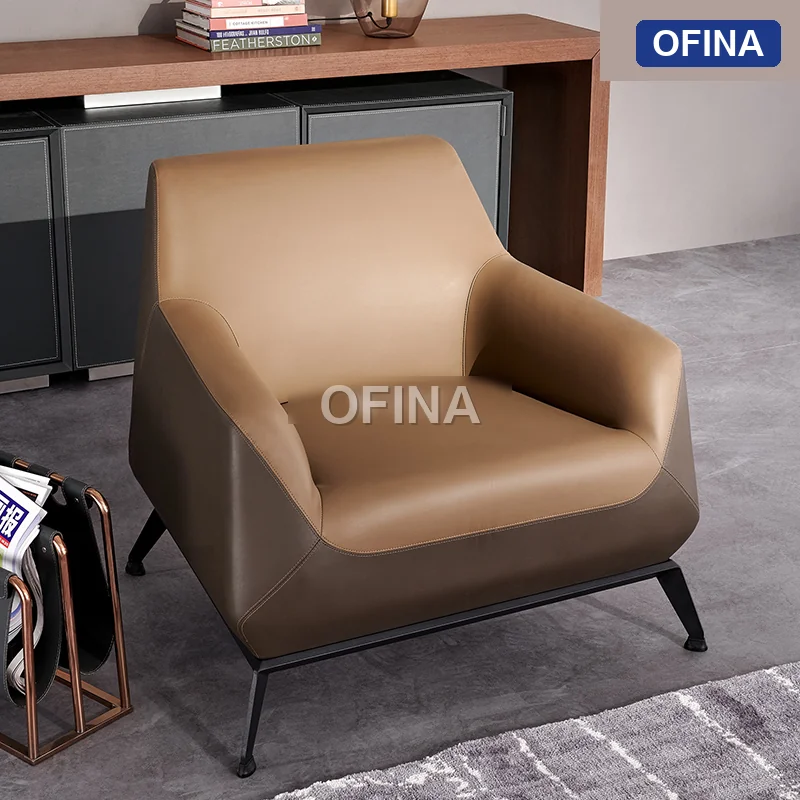 Sofa đơn da cao cấp SF186-1 thumbnail 2