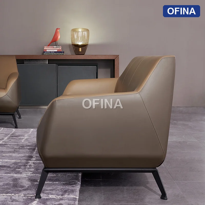 Sofa đơn da cao cấp SF186-1 thumbnail 3