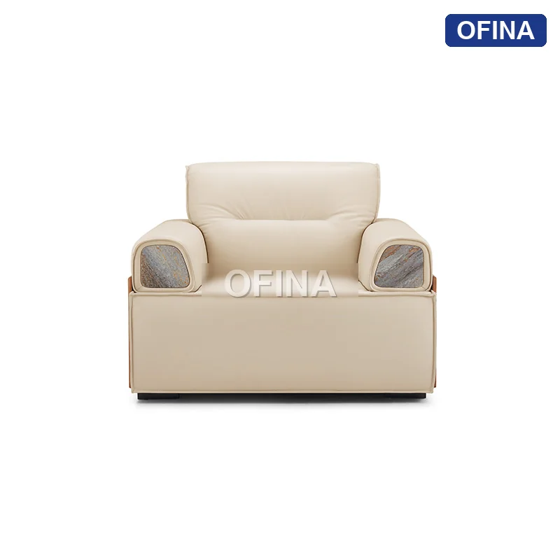 Sofa đơn da cao cấp SF196-1