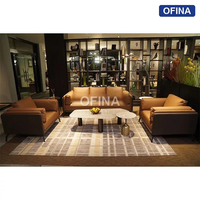 Sofa văng da cao cấp SF221-3 thumbnail 7