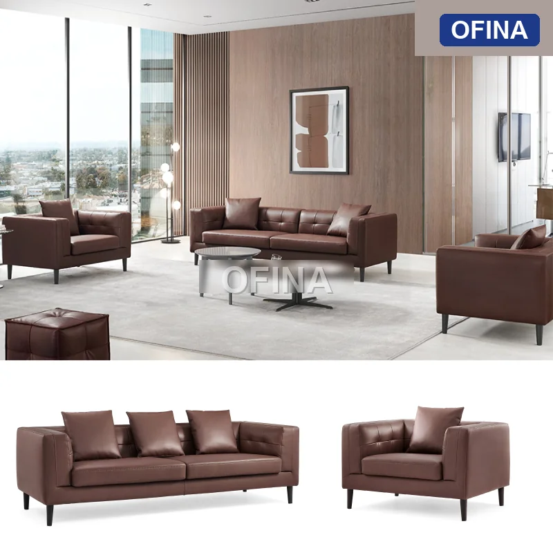 Sofa văng da cao cấp SF8007-3 thumbnail 5