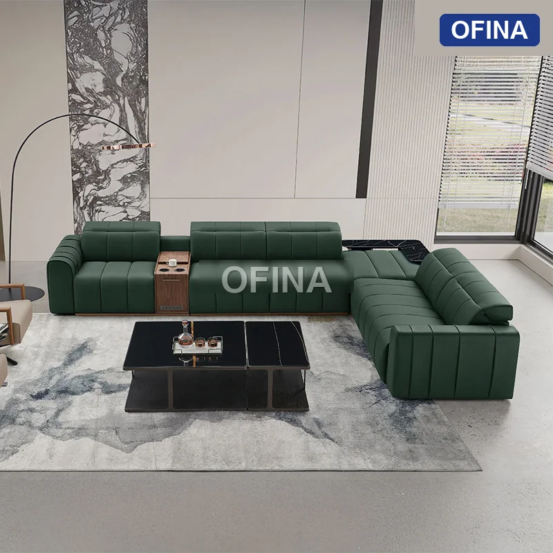 Sofa da cao cấp SF8061A-4-B2091 thumbnail 2