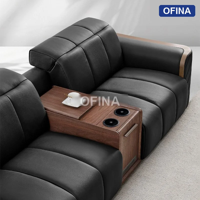 Sofa da cao cấp SF8063A-4-B2090 thumbnail 2