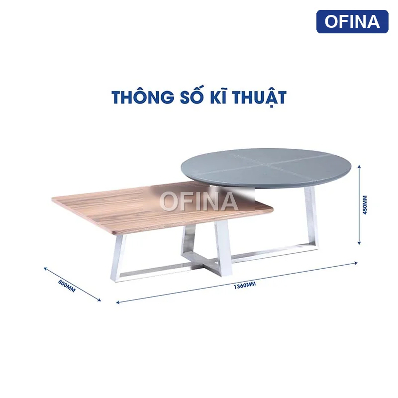 Bàn trà T-81-1 thumbnail 2