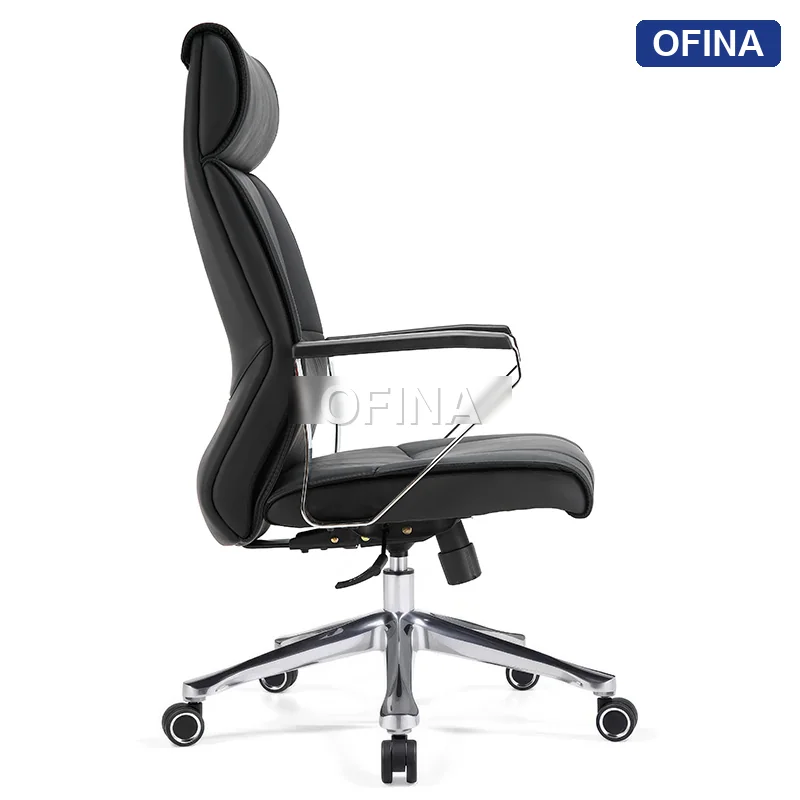 Ghế lãnh đạo da Titan T07A-BL thumbnail 3