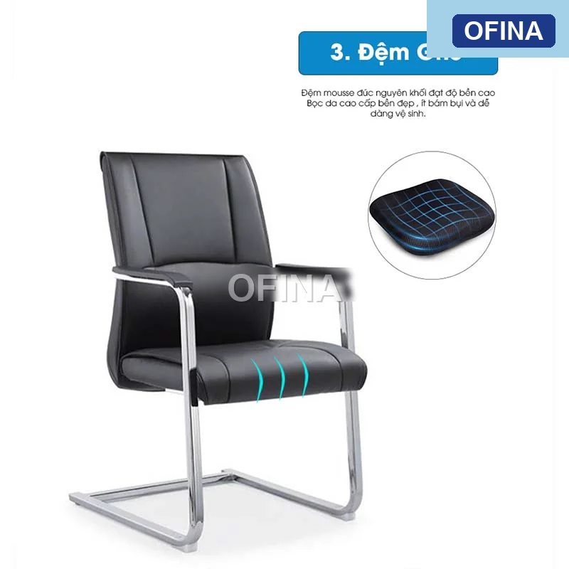 Ghế chân quỳ da Titan  T07C thumbnail 3