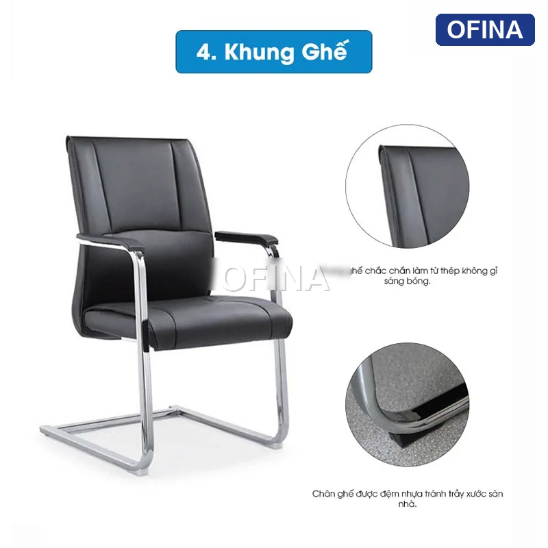 Ghế chân quỳ da Titan  T07C thumbnail 4