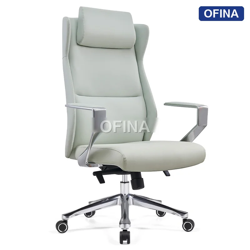 Ghế lãnh đạo da Ergonomic Titan T21A thumbnail 3