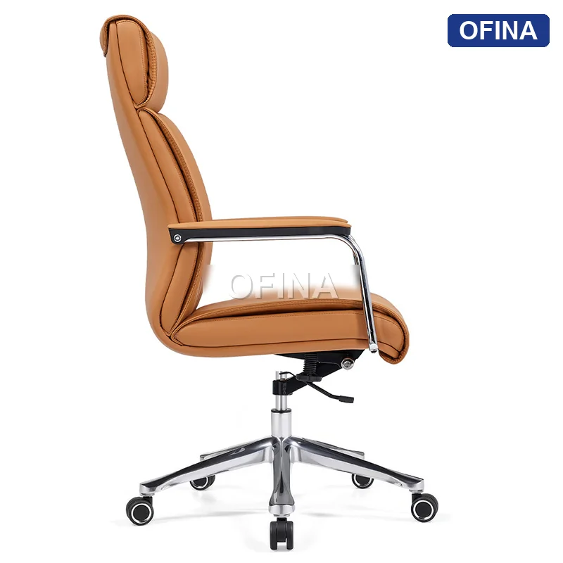 Ghế lãnh đạo da Titan T24A-BN thumbnail 2