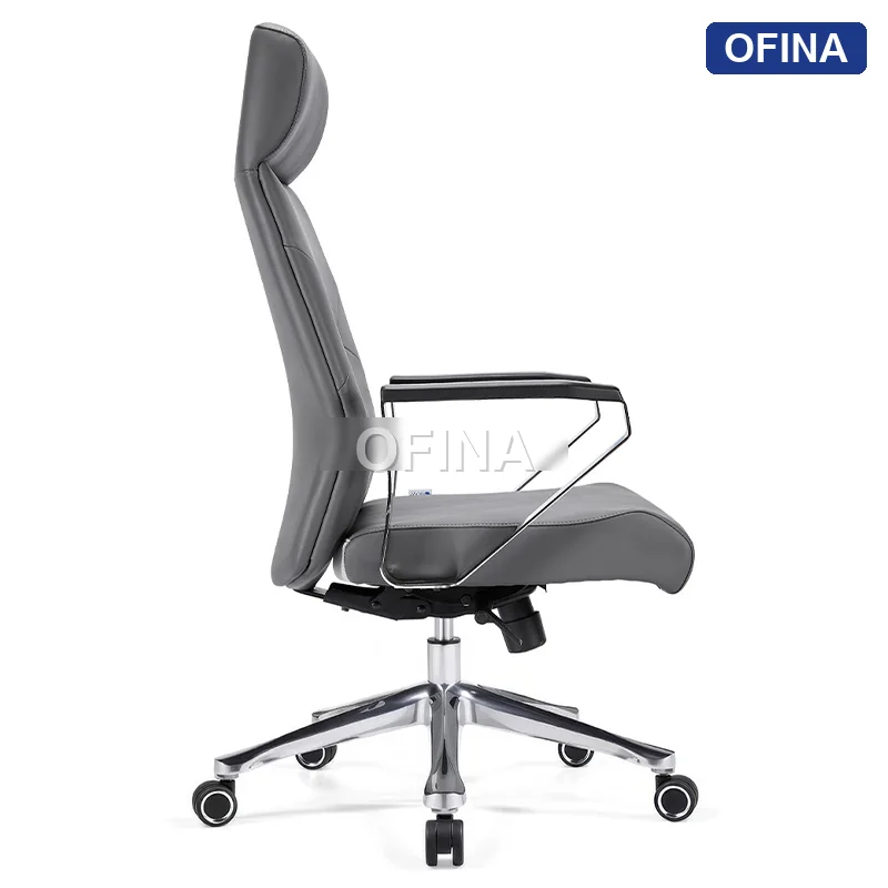 Ghế lãnh đạo da Titan T25A-GR thumbnail 3