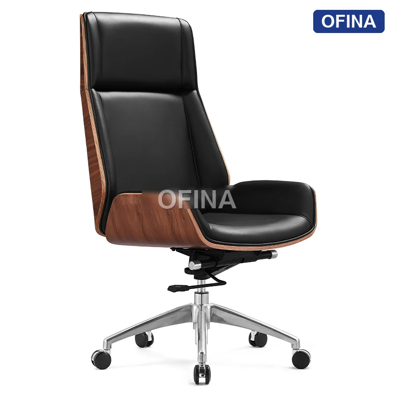 Ghế lãnh đạo da Titan T27A-BL