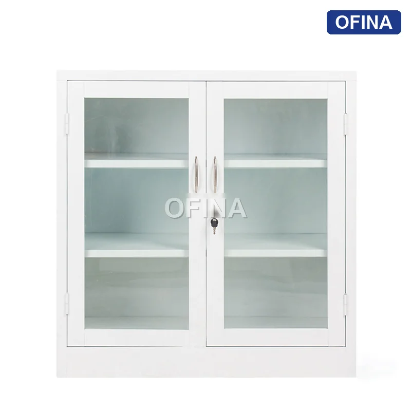 Tủ tài liệu 2 khoang kính thấp TL07-T