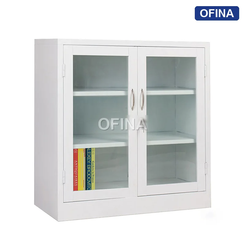 Tủ tài liệu 2 khoang kính thấp TL07-T thumbnail 2