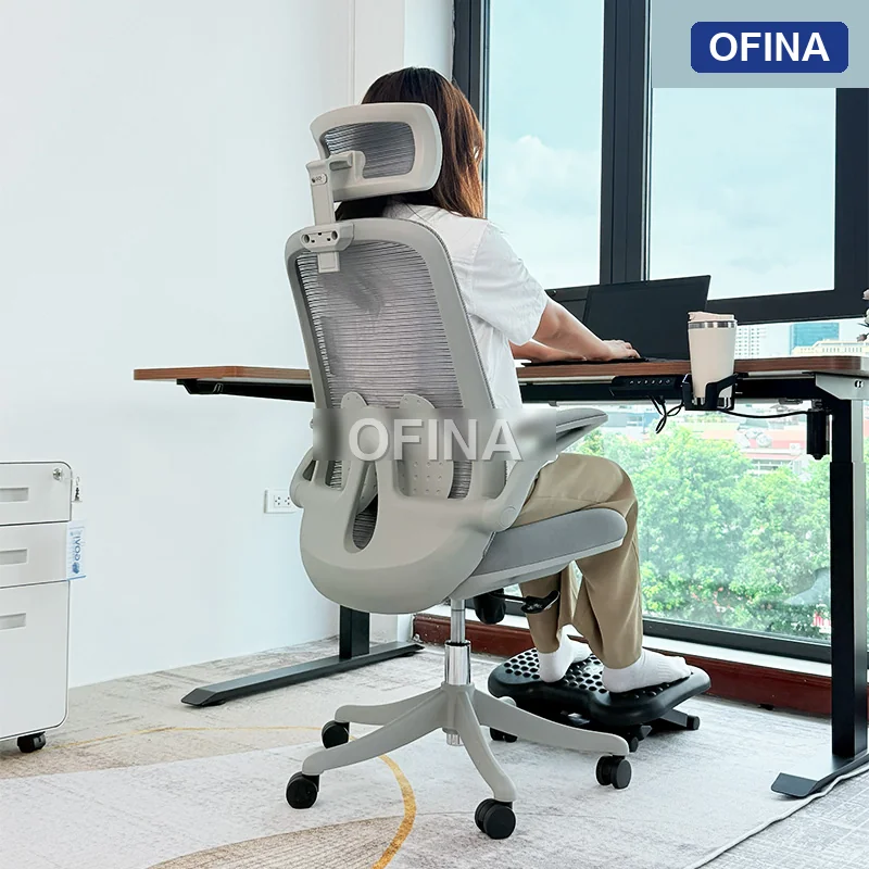 Ghế xoay văn phòng Venus V02A-GR thumbnail 7