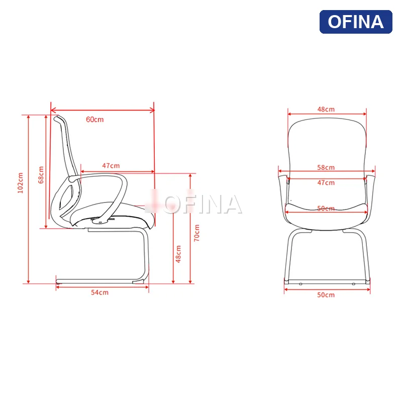 Ghế chân quỳ Venus V10C-BL thumbnail 6