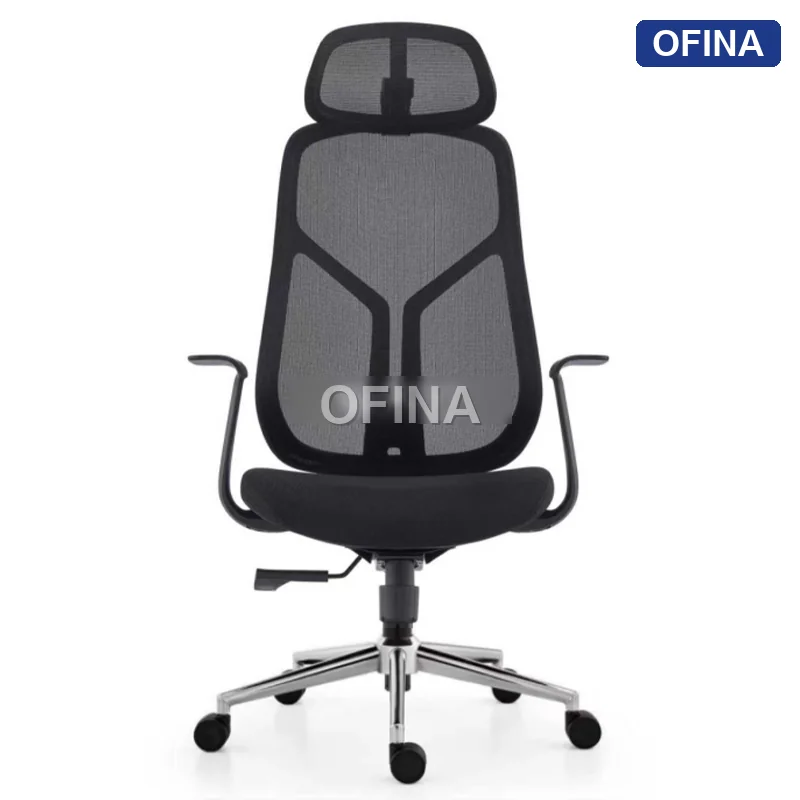 Ghế xoay văn phòng Veno VE02A màu đen thumbnail 2