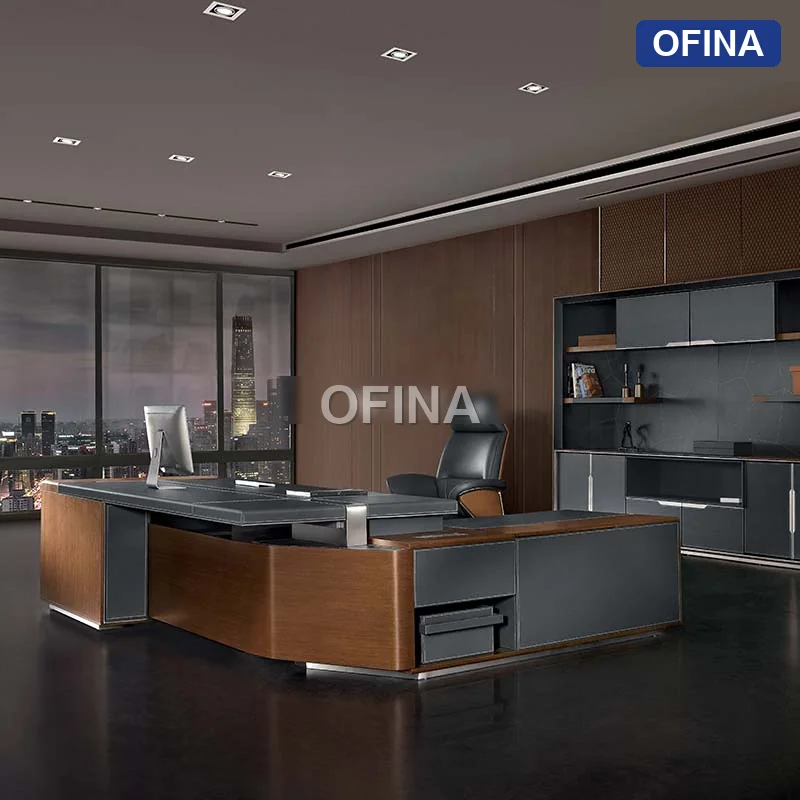 Bàn lãnh đạo nhập khẩu Lusso W-68A thumbnail 2